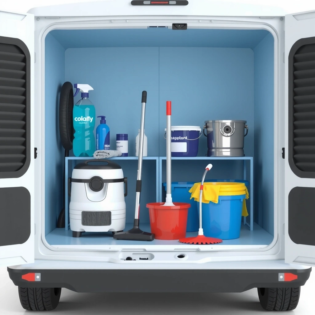 Professional cleaning equipment and supplies