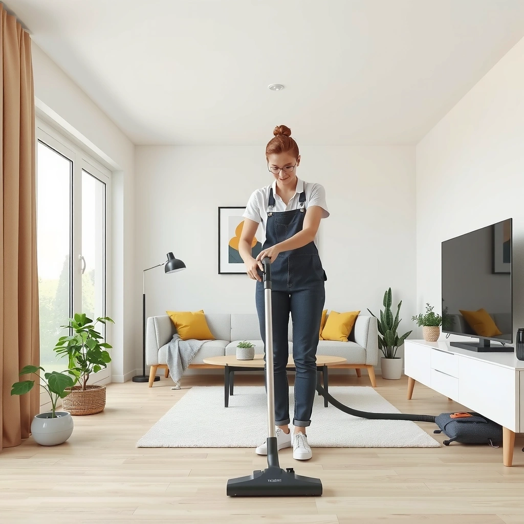 Regular house cleaning service
